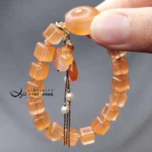 頂級兔毛水晶 瑪瑙 玉瓍 花 招財 富貴 手鍊 單品 收藏