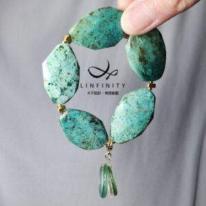 稀有松石 切片 瑪瑙 戒指 三元及第 吉祥 智慧 手鍊 單品 禮物