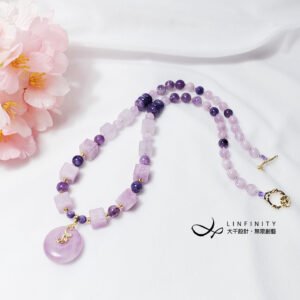 紫鋰輝 貓眼 紫龍晶 魔方 平安扣 古錢 智慧 富貴 項鍊 單品 禮物
