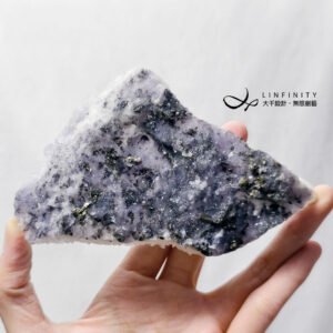 紫水晶共生黃鐵礦 晶簇 智慧 招財 頂輪 原礦擺件 收藏 單品 禮物