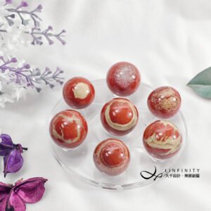 頂級紅碧玉 天眼 玉化 富貴成功 脈輪 球 大衛星七星陣 單品 禮物