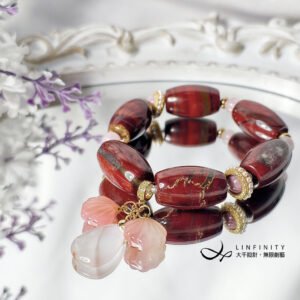 紅碧玉 粉碧璽 鹽源瑪瑙 南紅 紅運當頭 招財 手鍊 單品 禮物