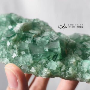香花嶺綠螢石 原礦 似軟糖 智慧 招財 心輪 收藏 擺件 單品 禮物