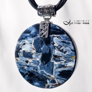 頂級 藍彼得石 圓滿無飾牌 王者 成功 收藏 大寶石 FRP 項鍊 禮物