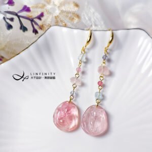 碧璽 狐仙 堇青 海藍 摩根 彩虹 招財 事業 貴人 耳環 單品 禮物