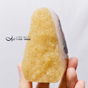 黃水晶 財富之石 山止川行 招財 收藏 原礦 山形晶鎮 擺件 單品